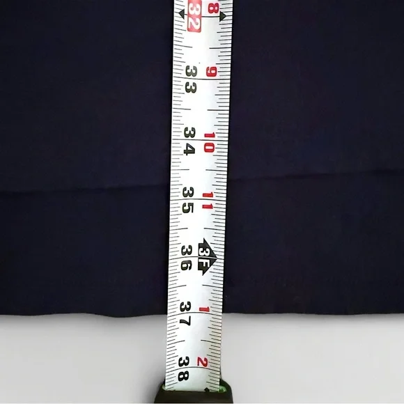 Southcott Navy Bamboo Blend Sleeveless V-Neck High Low Hem Dress Size 1 - Picture 7 of 7